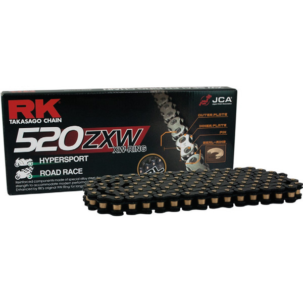 RK® RACING CHAIN ZXW (XW-RING) PREMIUM HIGH PERFORMANCE CHAIN for