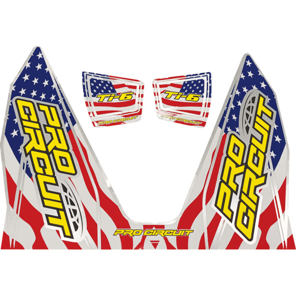 てぷぷ　0527 PRO CIRCUIT EXHAUST DECALS for Sale | Koup's Cycle Shop