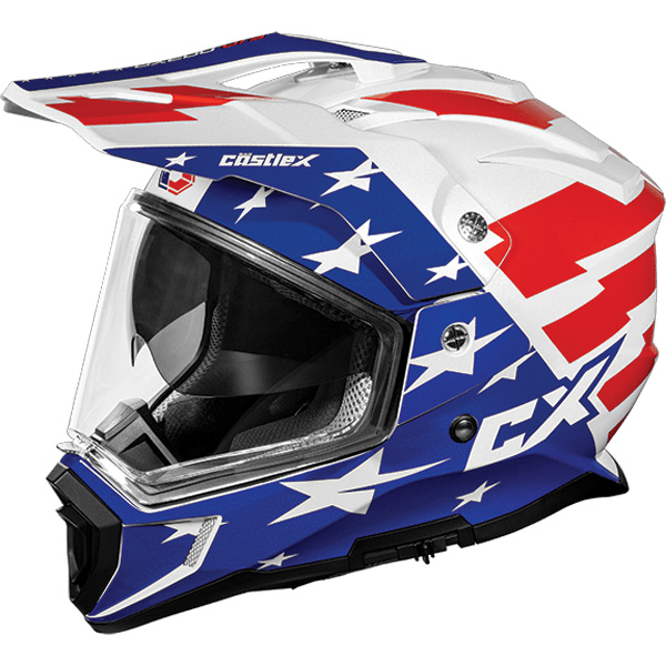 mt dual sport helmet ILM Off Road Motorcycle Full Face Sun Visor Dirt Bike ATV Motocross Casco DOT Certified Model 606V(Matte Black, XL) : Automotive modern shell design created with CAD technology Helm MT Atom 2 SV