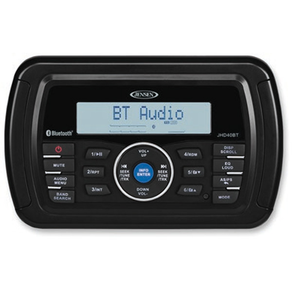 JENSEN JHD40BT BLUETOOTH® RADIO for Sale | New Haven