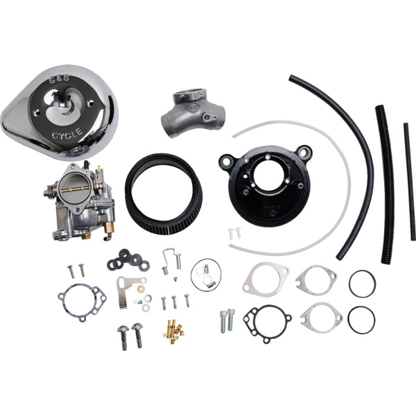 S&S® CYCLE SUPER E OR G CARBURETOR / STEALTH AIR CLEANER KITS for