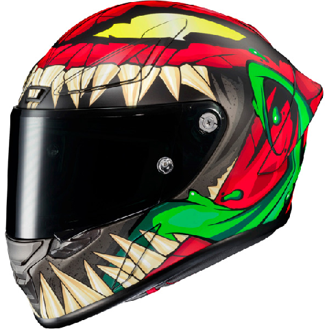 hjc full face grimm motorcycle helmet C10 Solid (Semi Flat Black, X-Small) : Automotive HJC F71 Carbon Full Face