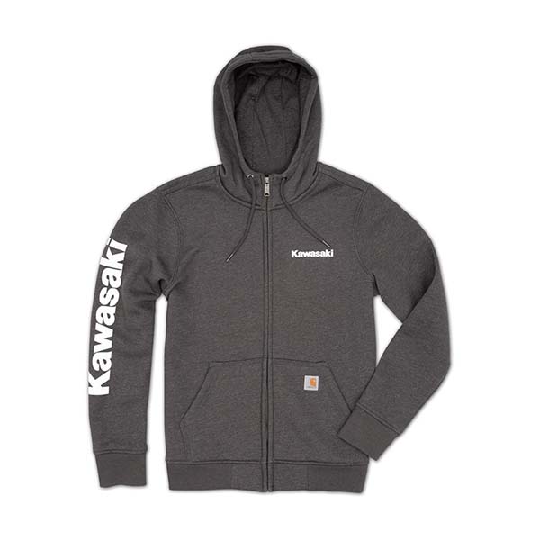 Carhartt® Kawasaki® Women's Midweight Zip-Up Hooded Sweatshirt for