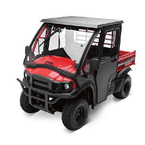 Kawasaki KQR Full Glass Windshield - 2018-2025 Mule PRO-FXR - 99994-1053