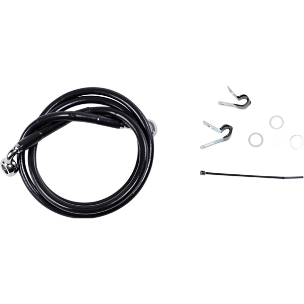 DRAG SPECIALTIES® STANDARD LENGTH STAINLESS STEEL BRAKE LINE
