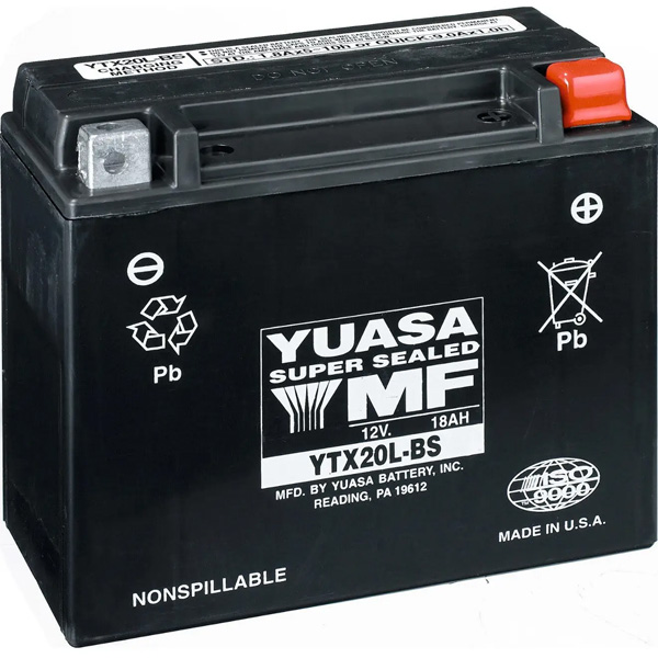 Yuasa Batteries for Sale | Brooks Powersports, Grantville PA