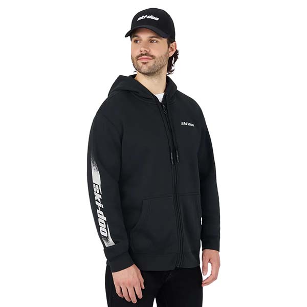 【2plan】Signature Two-Way Hood Zip Up Premium Zipper Hoodie | ZuniSportswear
