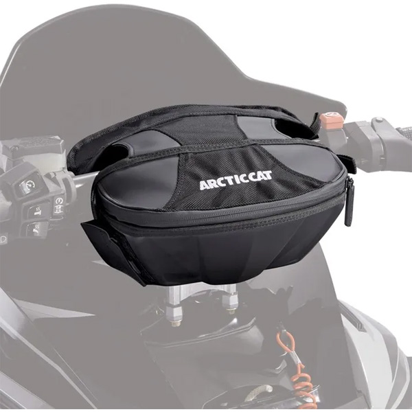 スノーモービル Arctic Cat ハンドルバック Arctic Cat Snowmobile Mountain Handlebar Bag | 8639-186 | OEM