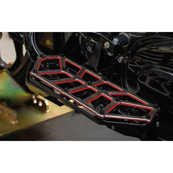 KODLIN MOTORCYCLES NXL REDLINE DRIVER FLOORBOARDS for Sale