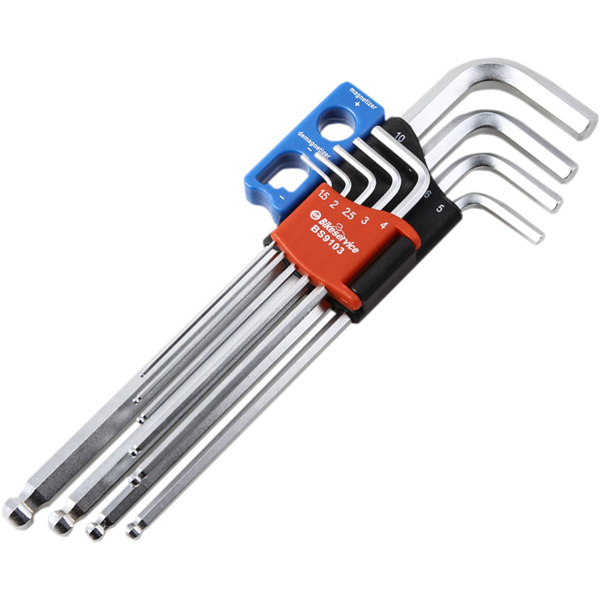 BIKESERVICE® EXTRA LONG MAGNETIC HEX KEY SET for Sale | Thomas