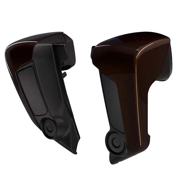 Amazon.com: XFMT Motorcycles Vivid Black Lower Vented Leg