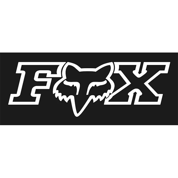 Fox Head Decal 7 Corporate tdc Sticker MX BMX Dirt Bike FOX Racing Genuine CP