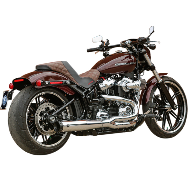 1800-2485 S&S Cycle エキゾースト 黒 2-1 50ST ミルウォーキーエイト ソフテイル JP店 SUPERSTREET 2in1 エキゾースト システム - S＆S | アンバーピース