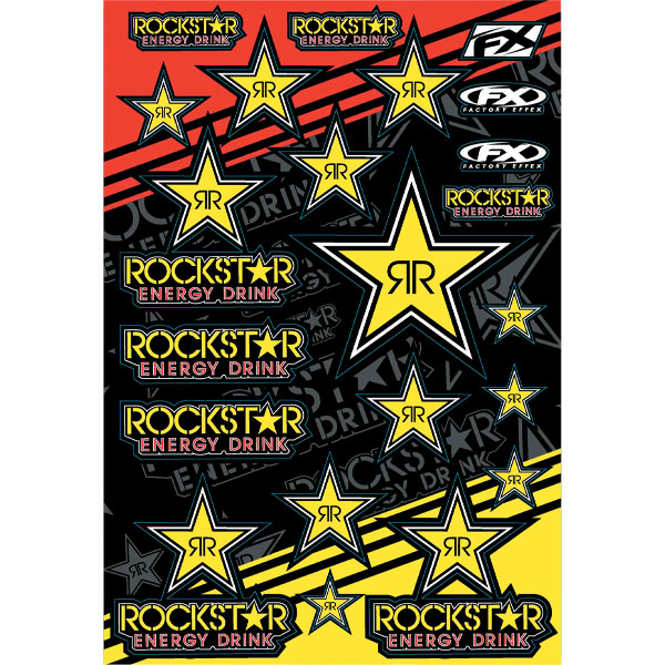 ロックスター FACTORY EFFEX® ROCKSTAR DECAL SHEETS for Sale | Jacksonville