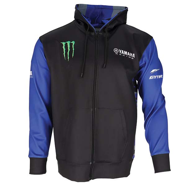 Yamaha Racing x Monster Energy® Men's Zip Hoodie for Sale | New