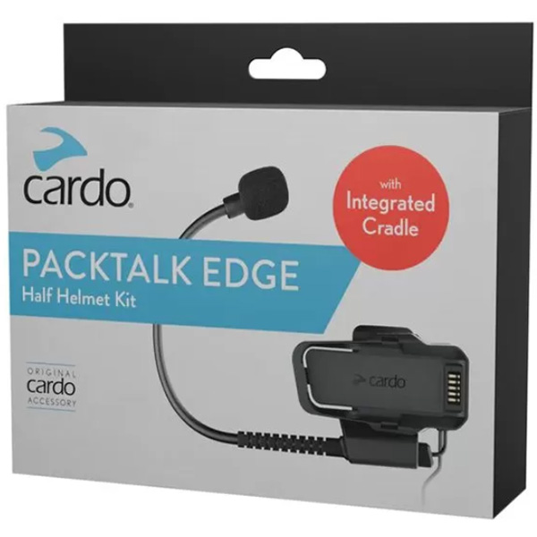 CARDO® PACKTALK EDGE HALF HELMET KIT WITH INTEGRATED CRADLE