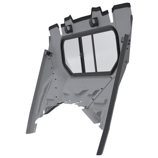 hina10 Hard Mid / Rear Panel For Pioneer® 1000 / 1000-5 / 1000-6 for Sale