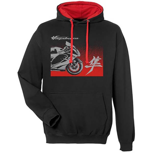 ＨＡＹＡＢＵＳＡ　ジャンパー Hayabusa® Contrast Hoodie for Sale | Alaska Cycle Center, Ltd
