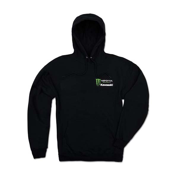 韓国発!【MONSTER REPUBLIC】Central Logo Sweatshirt Monster Energy Kawasaki Pullover Hooded Sweatshirt for Sale
