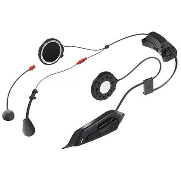 bmw motorcycle helmets with bluetooth GDM DEMON HYPERSONIC Helmet Matte Black / Iridium & Clear / Large GDM DEMON Motorcycle Helmet + GDM HyperSonic Bluetooth Headset Bundle Is DOT FMVSS Helmet communication System - intercom