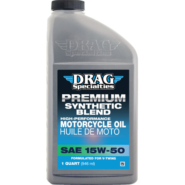 DRAG SPECIALTIES® SYNTHETIC BLEND 15W-50 MOTORCYCLE OIL for Sale