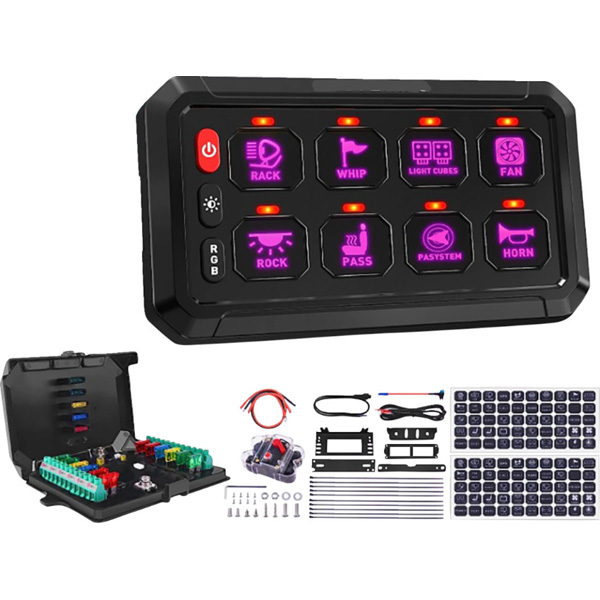 MOOSE OFFROAD® 8 GANG SWITCH PANEL for Sale | Ken's Sports
