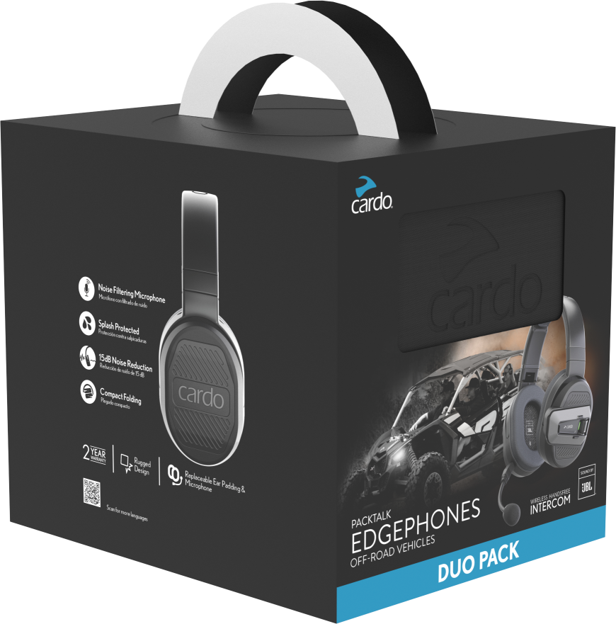 CARDO PT EDGEPHONES DUO FOR ORV for Sale | Plano Kawasaki Suzuki