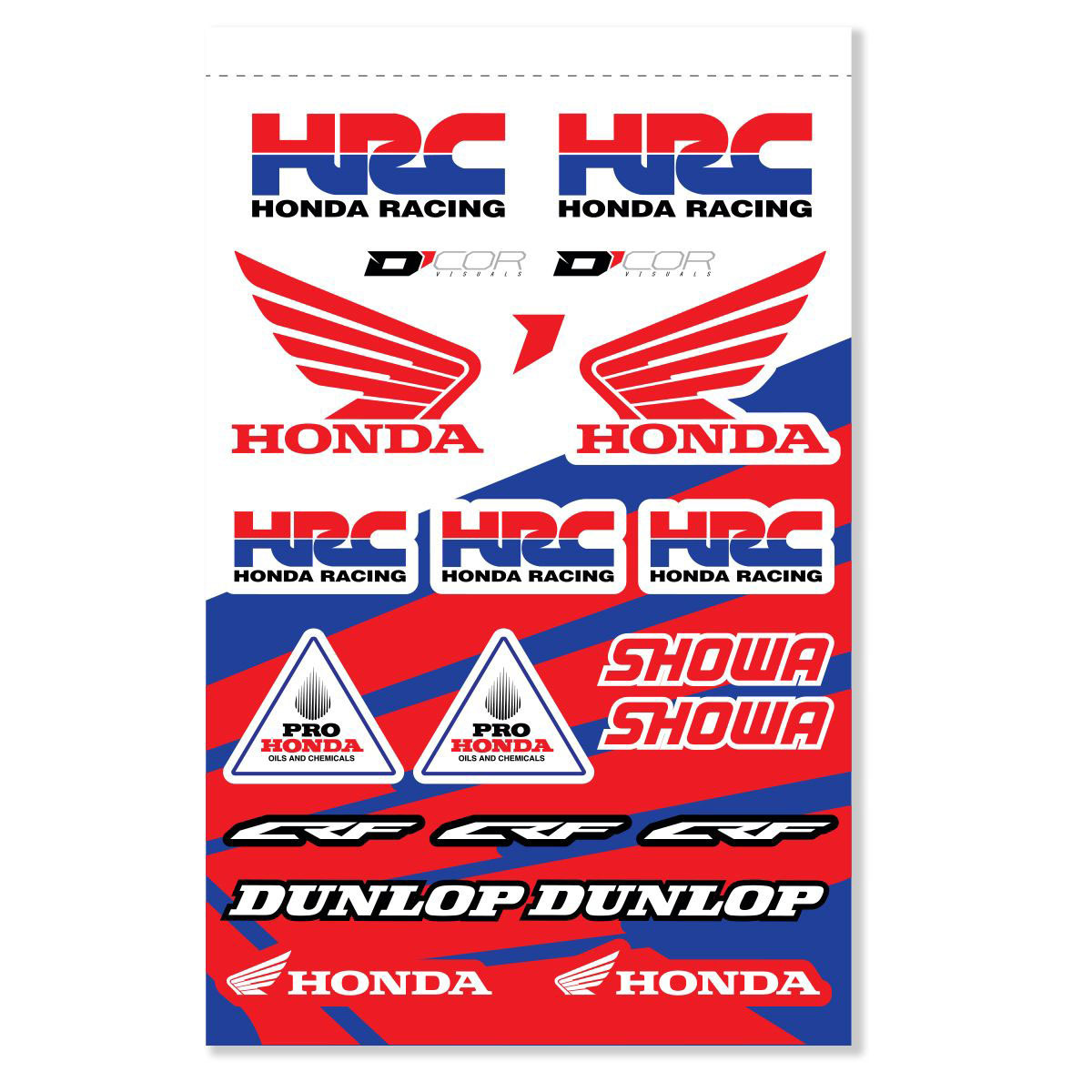 D-COR HONDA DECAL SHEET for Sale | Northeast Motorsports , Lebanon ME D-COR HONDA DECAL SHEET for Sale | Northeast Motorsports , Lebanon ME