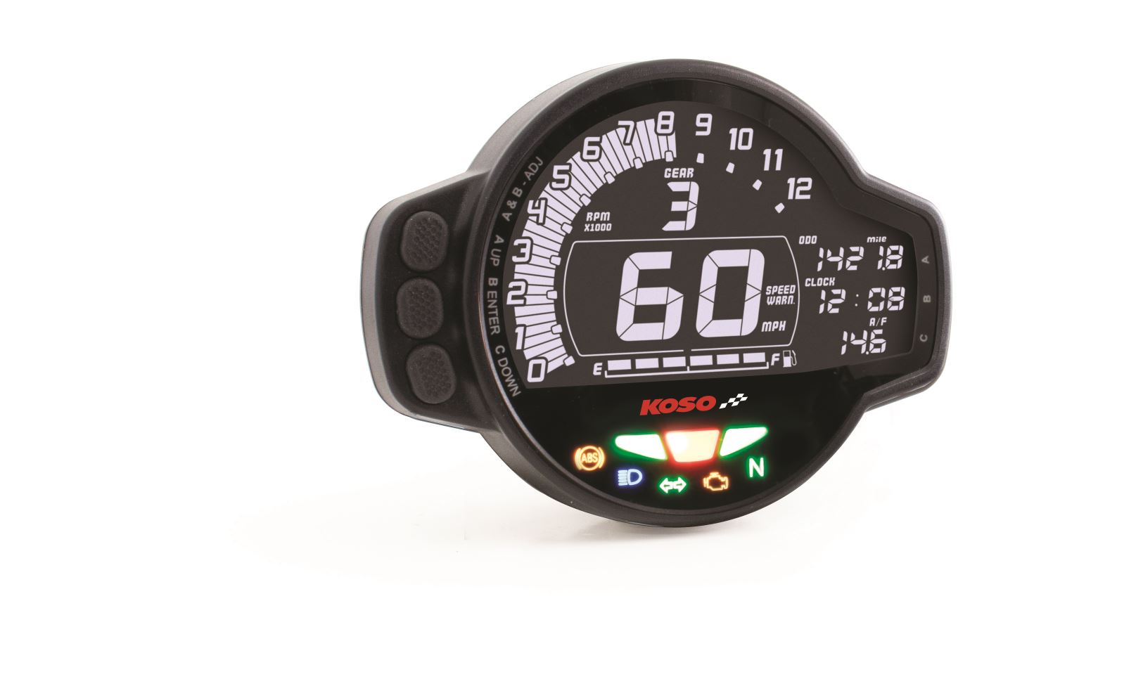 KOSO MS-01 MULTIFUNCTION METER for Sale | Thomas Honda & Kawasaki