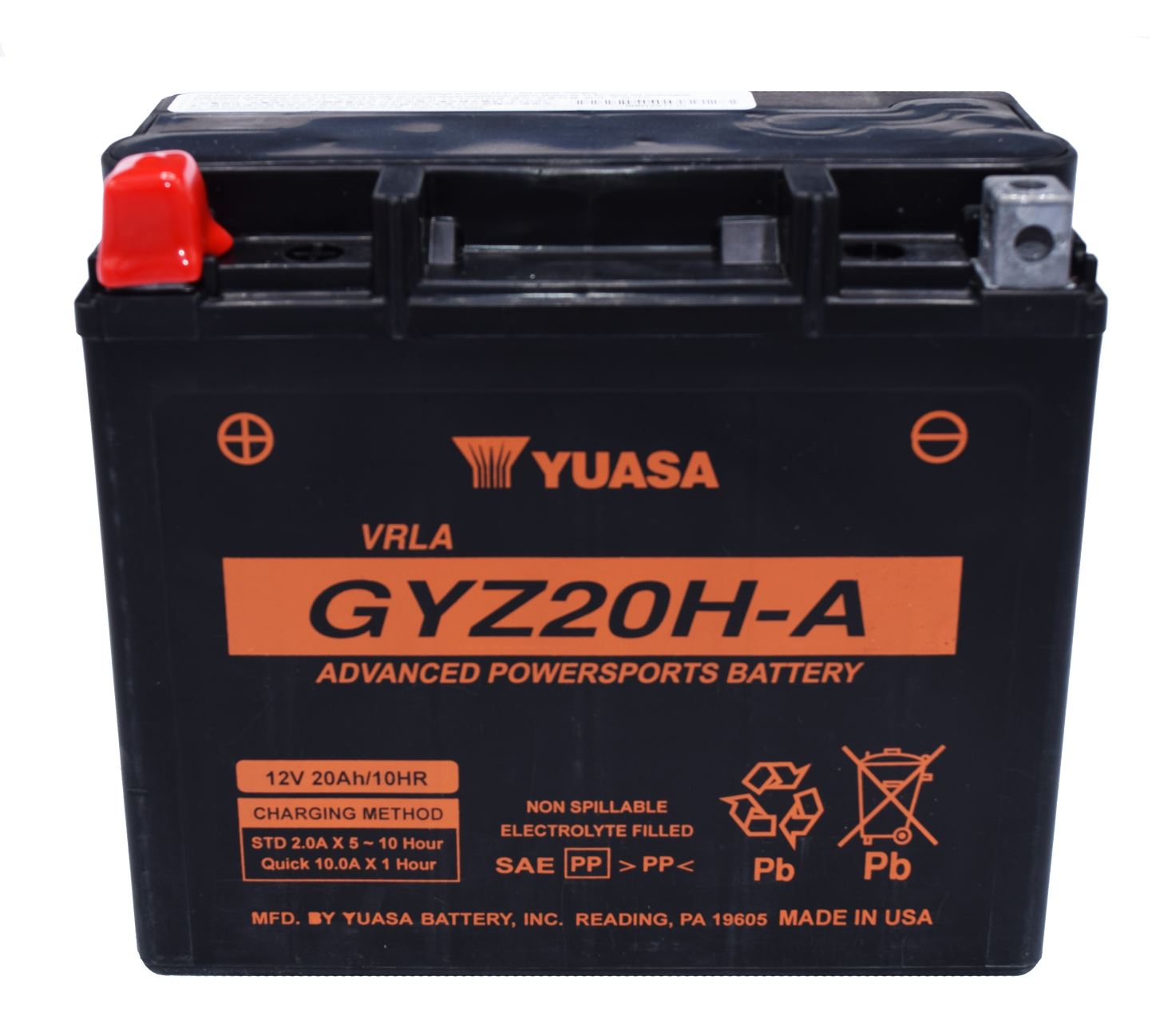 YUASA GYZ SERIES AGM BATTERY for Sale | Pilgrim Powersports