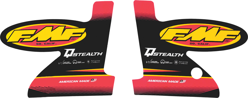 FMF 2-STROKE SILENCER DECALS for Sale | Thomas Honda & Kawasaki