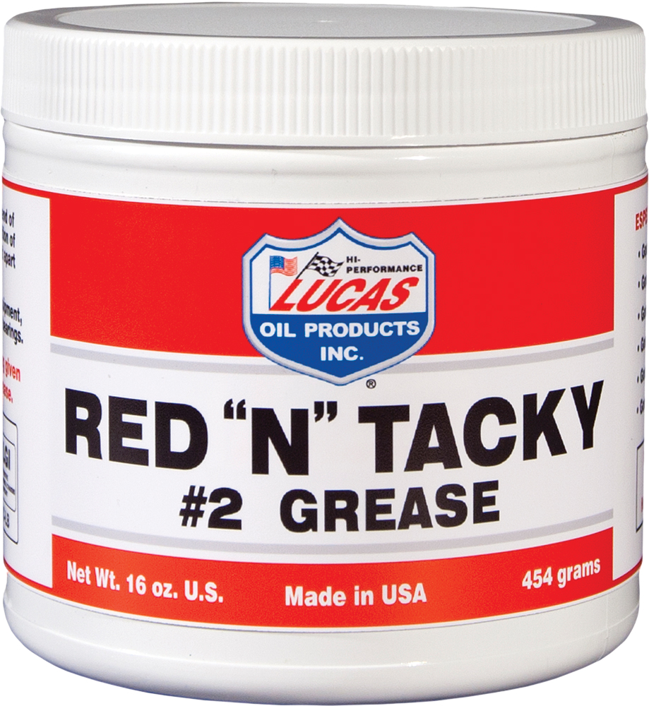 LUCAS RED 'N' TACKY GREASE for Sale | Bellevue Kawasaki Inc