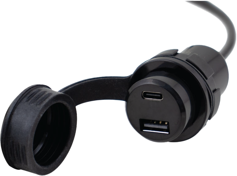 KOSO DUAL PORT USB ADAPTER TYPE A AND C for Sale | Koup's Cycle