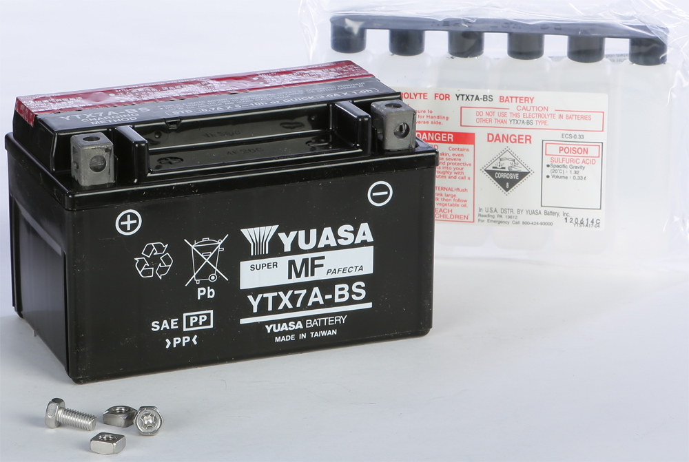 YUASA AGM MAINTENANCE FREE BATTERY for Sale | Experience