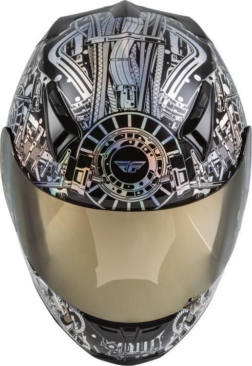 fly revolt motorcycle helmet Racing Street Liberator Easy shield changes  quick FLY RACING REVOLT MATRIX HELMET