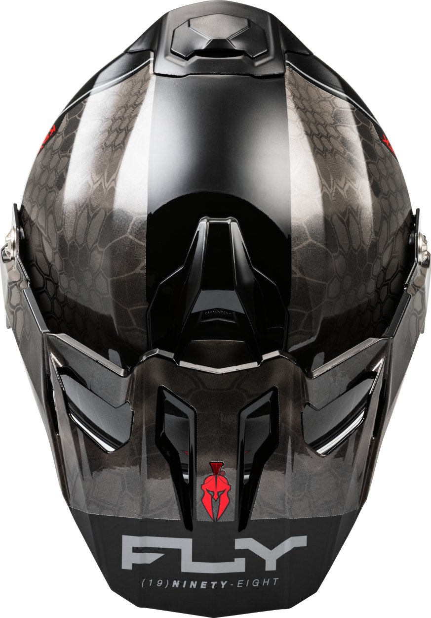 fly racing trekker motorcycle helmet Face Shield POCKET CHANGE FAB The Fly Racing Trekker Kryptek Conceal Helmet is a versatile dual sport helmet ideal for adventure riding Fly Racing Trekker Adventure Motorcycle