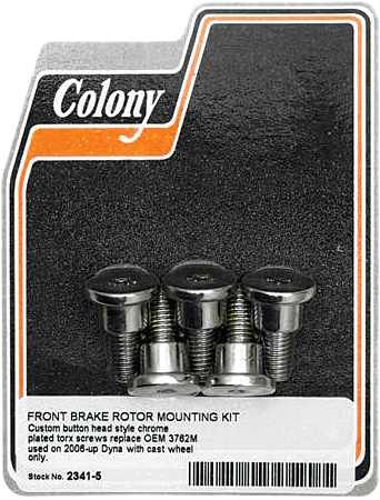 COLONY MACHINE BRAKE ROTOR SCREW KIT for Sale | Thomas Honda