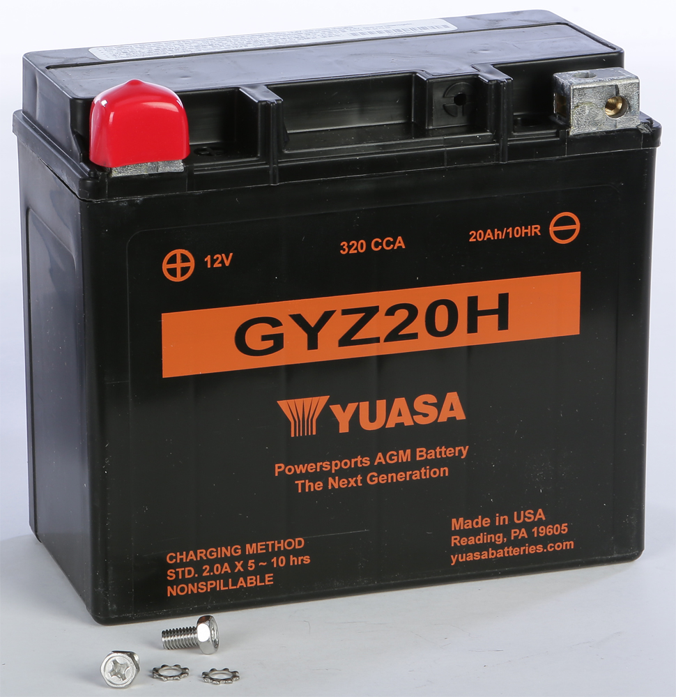 YUASA GYZ SERIES AGM BATTERY for Sale | Brooks Powersports