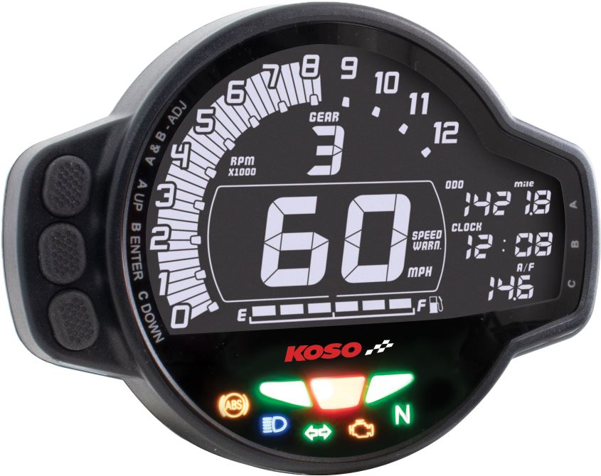 KOSO MS-01 MULTIFUNCTION METER for Sale | Thomas Honda & Kawasaki