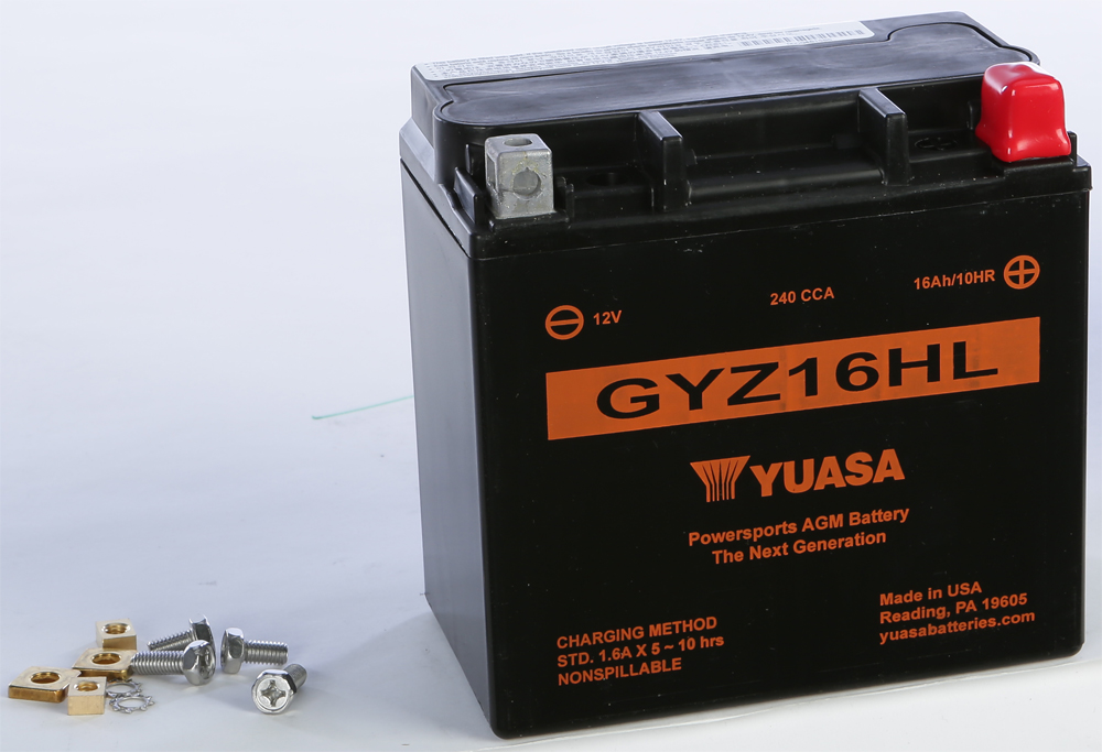 YUASA GYZ SERIES AGM BATTERY for Sale | Pilgrim Powersports