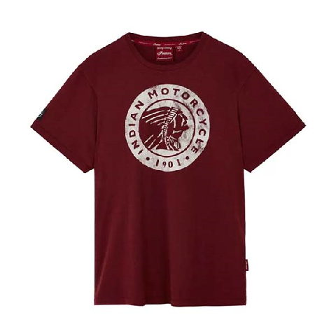 Sweet 60'-70's Indian Motorcycle dealership bowling shirt