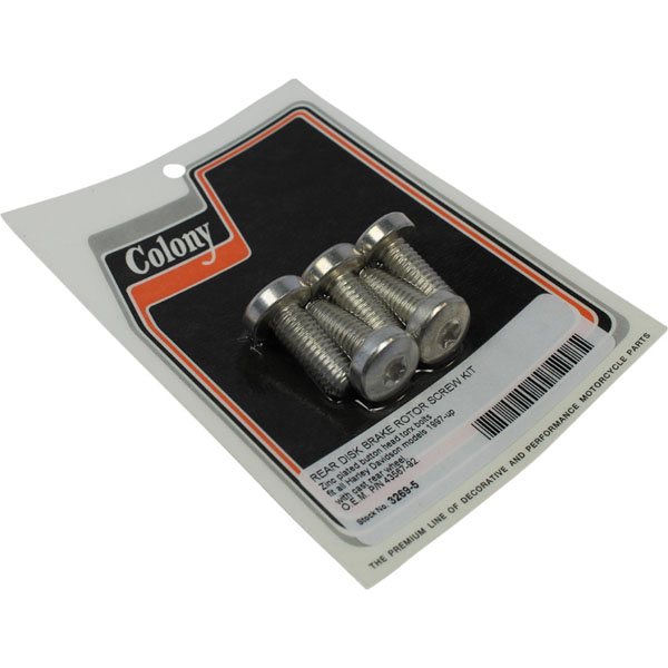 COLONY REAR BRAKE ROTOR SCREW KIT for Sale | Brooks Powersports