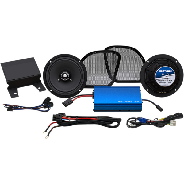 HOGTUNES 225-WATT AMP / 6.5 IN. FRONT SPEAKER KIT for Sale