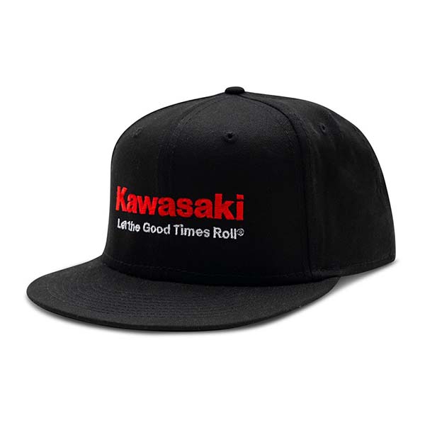 Kawasaki×NEW ERA 9FIFTY ブラック M/L New Era® 9Fifty Kawasaki Let the Good Times Roll® Snapback Flat