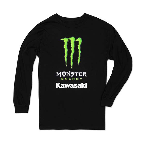 Monster Energy Kawasaki Long Sleeve T-Shirt for Sale | Harding's