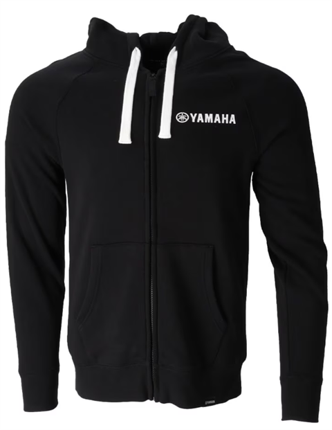 YAMAHA Essentials Zip Up Hoodie- Men's BLACK for Sale