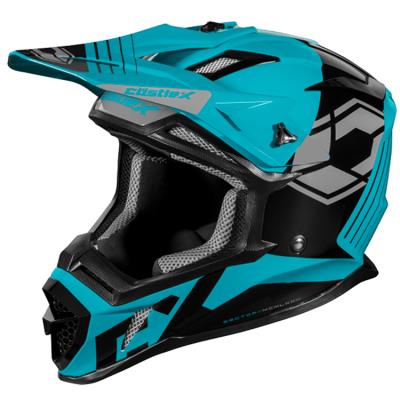 Castle X CX200 Sector Snowmobile Helmet Turquoise for Sale