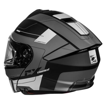 Castle X CX935 Raid Snowmobile Helmet w/ Electric Shield- Matte