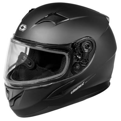Castle X CX360 Youth Snowmobile Helmet - Matte Black for Sale