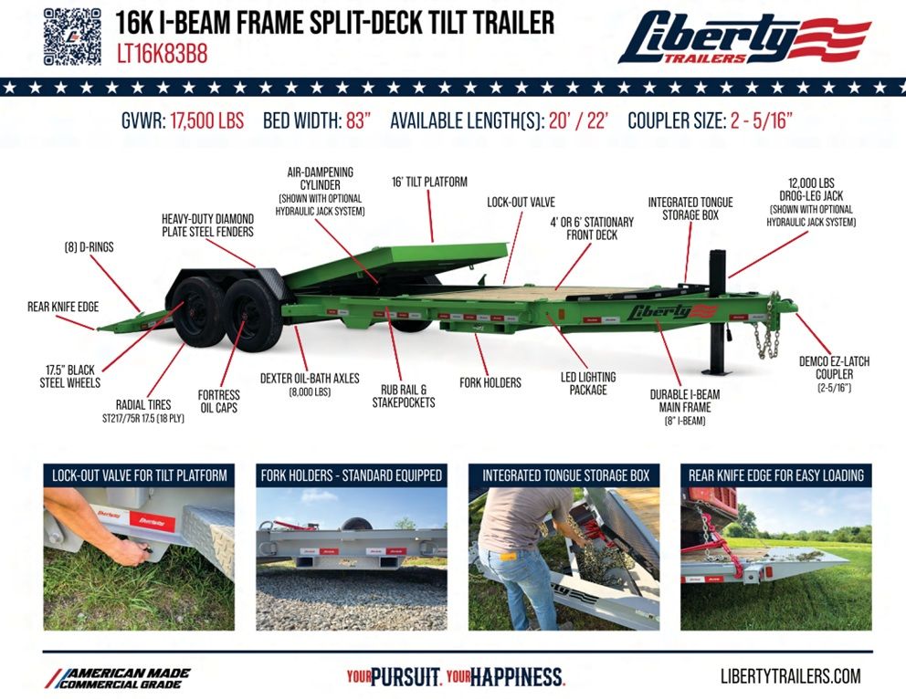 17.5K Tilt Trailer photo 9